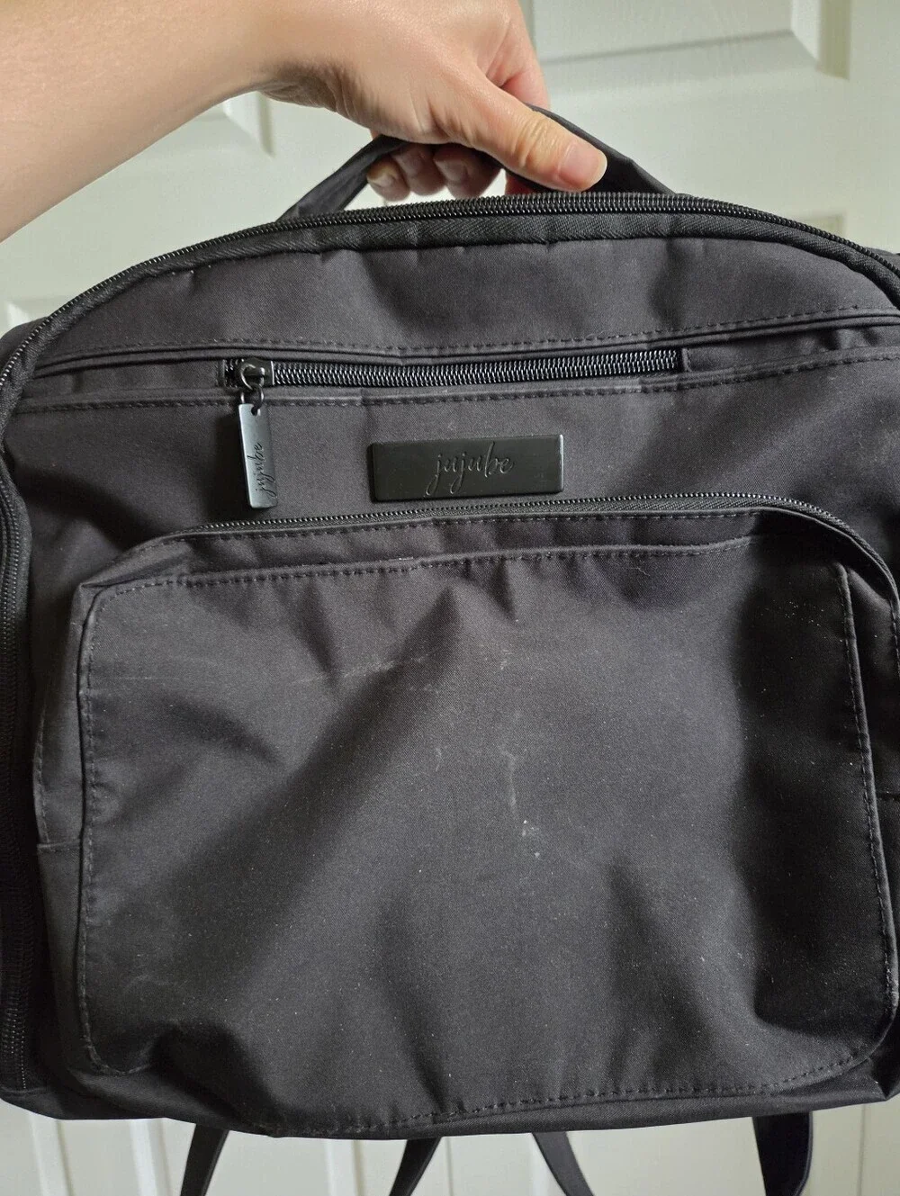 Ju-Ju-Be B.F.F. Diaper Bag Baby Bag Backpack Messenger Convertible - Black Out